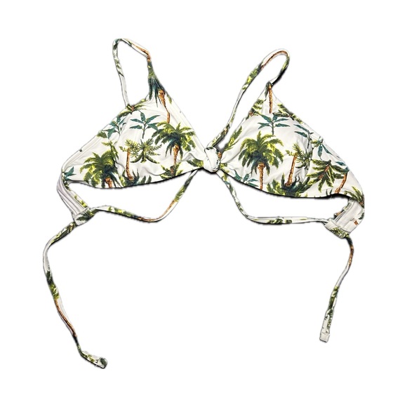 Target Brand Palm Tree Pattern Bikini Top & Bottom - Picture 2 of 5